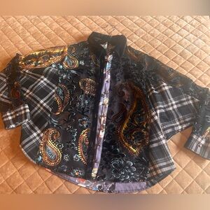 Aratta Silent Journey dolman sleeve blouse